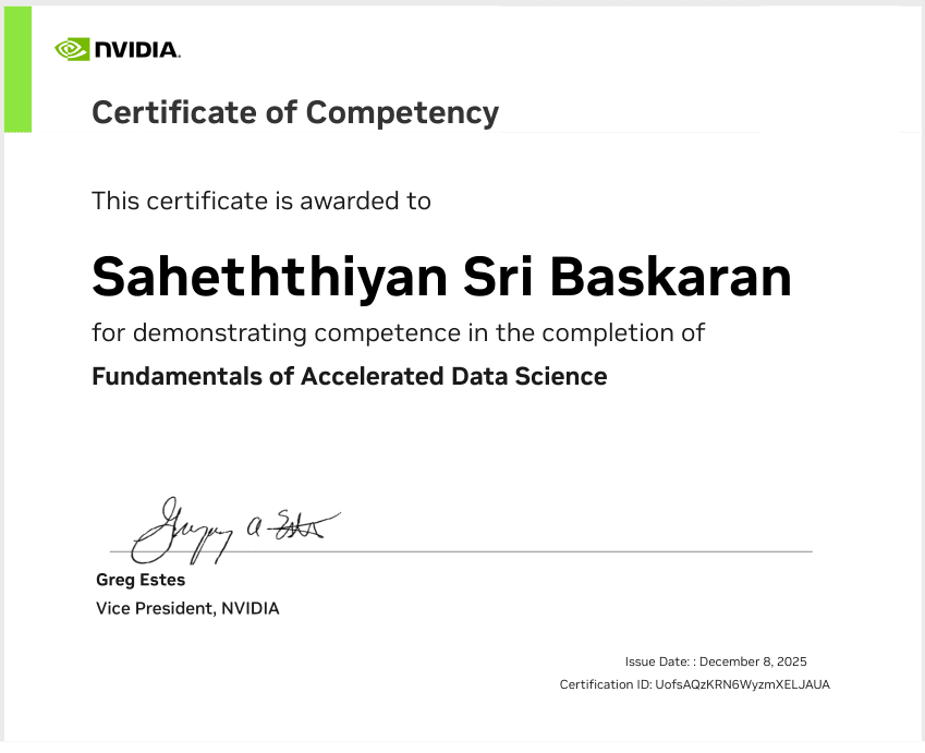 Fundamentals of Accelerated Data Science